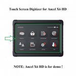 Touch Screen Digitizer Replacement for ANCEL X6 HD Heavy Duty